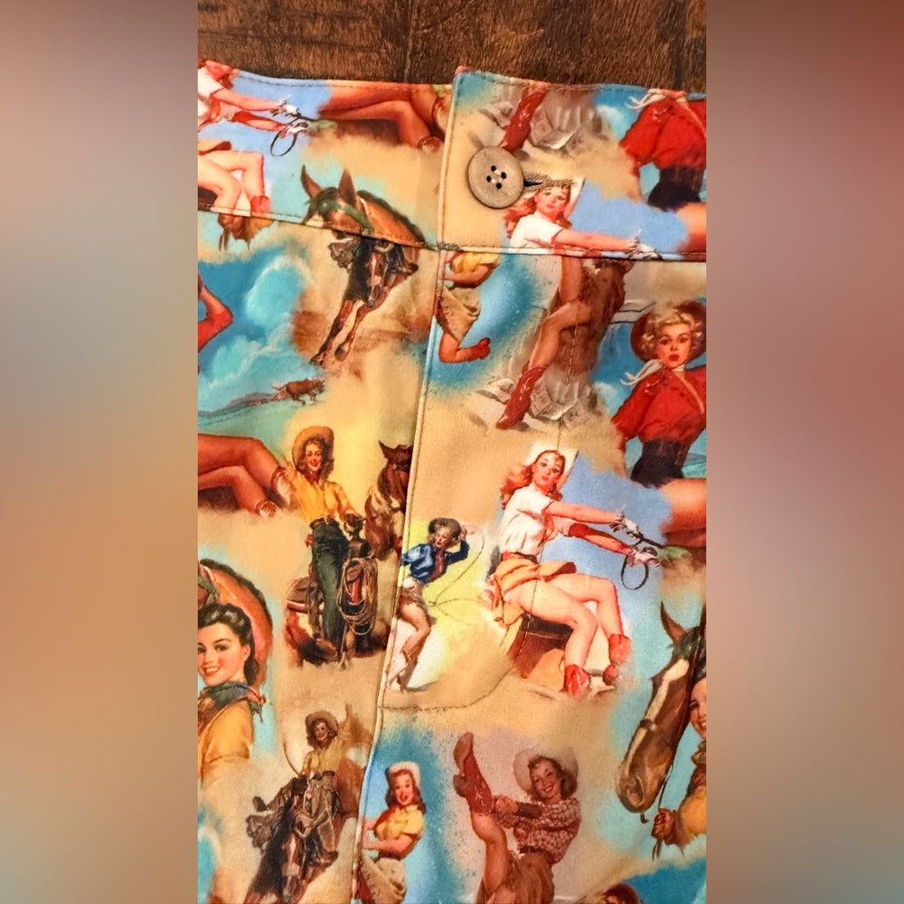 🤠 Turquoise Haven Vintage Cowgirl Pants – NWT - Picture 2 of 7